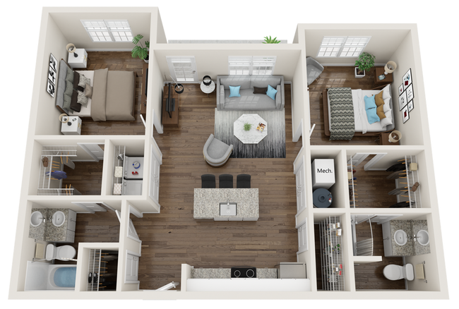 Interior Photo - Adams Village | Specials Available