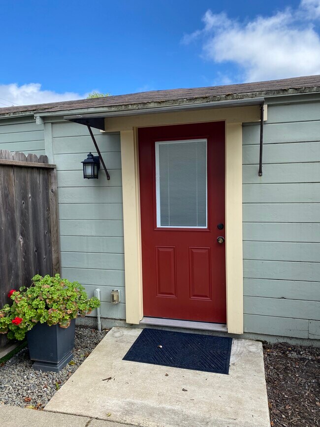 Front of unit - 321 N Delaware St