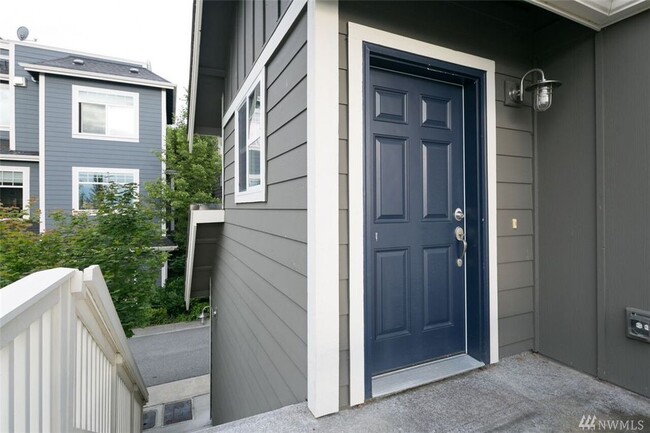 Front door and deck - 1739 27th Ln NE