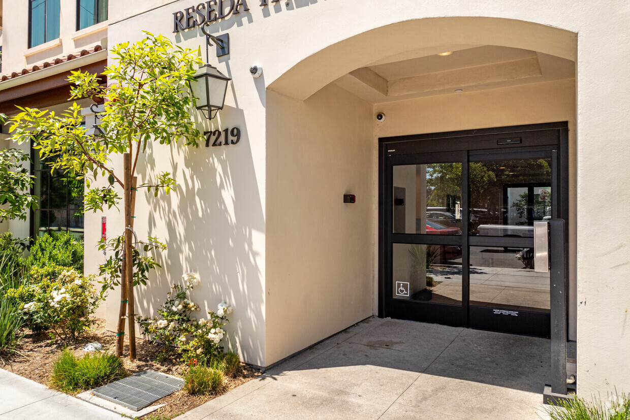 Entrance - Reseda Theater Senior Housing