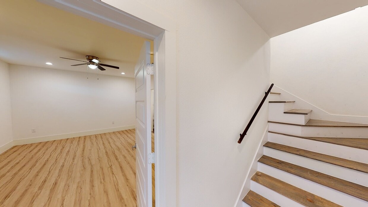 Photo - Modern Munger Place townhome with city sky...