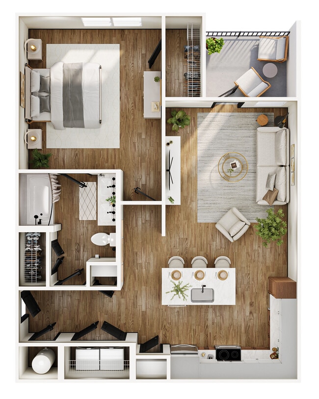 Plano de planta - Venture at Okatie Bluff