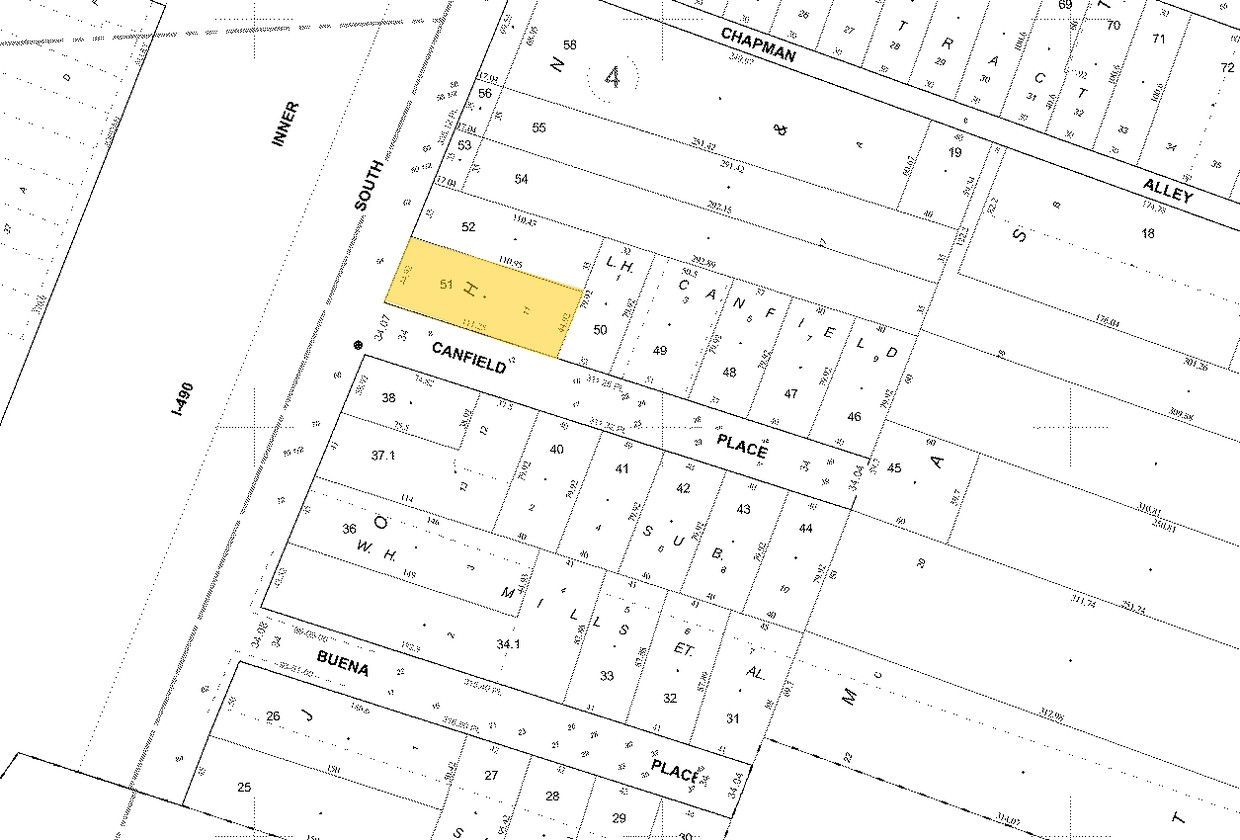 Plat Map - 64 S Union St
