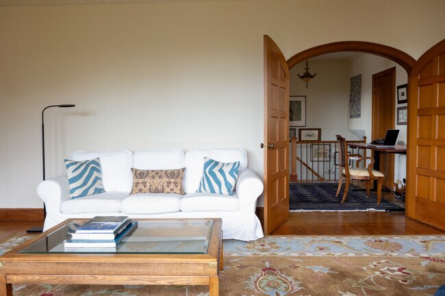 Living room entry from formal entryway - 76 Fair Oaks St