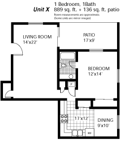 X - College Mall Apartments