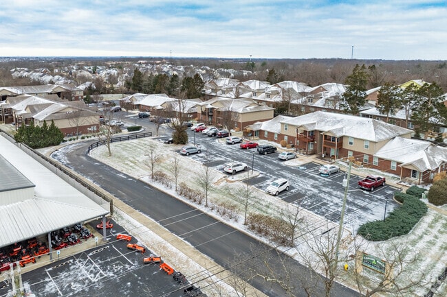 Aerial Photo - Camden Woods Apartments