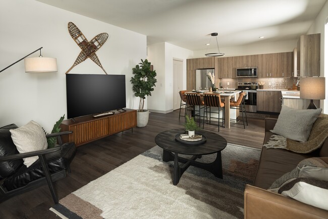 Living Room - Norden Range Apartments