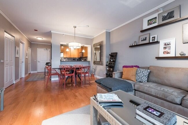 View from the Living Room space - 200 N Jefferson St