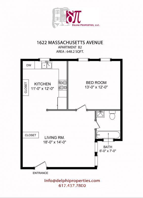 Foto del edificio - 1 bedroom in Cambridge MA 02138