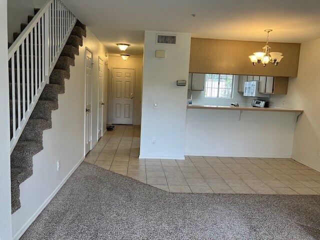 Front door & Kitchen from Living Rm - 5704 Cam Del Cielo