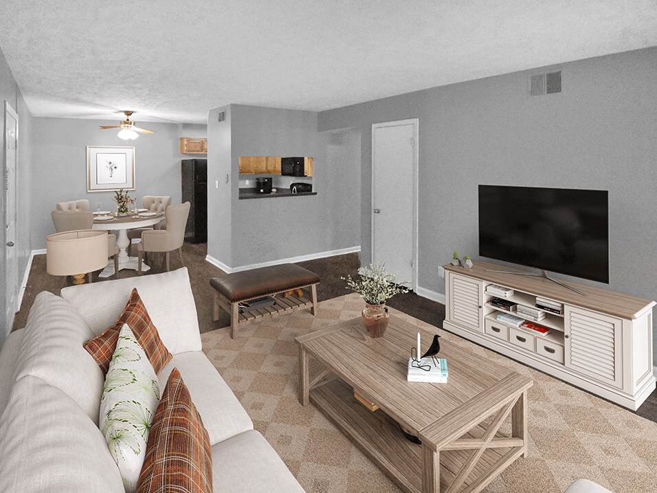 Sala de estar espaciosa - Bradford Chase