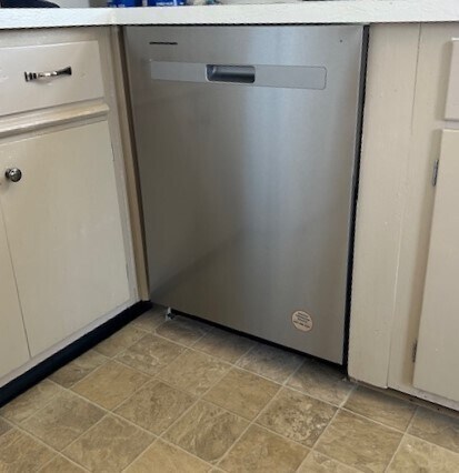 Kitchen includes dishwasher, fridge, microwave, stove, garbage disposal. - 101B N Mill St
