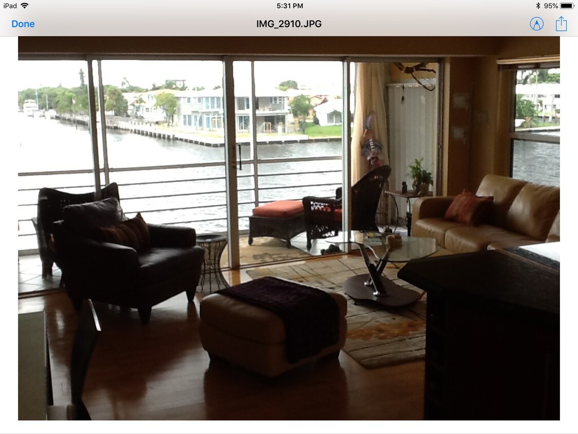 Living room/balcony - 3100 NE 29th St