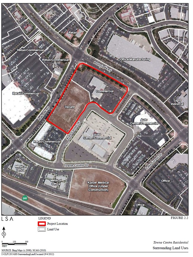 Aerial Photo - Towne Centre