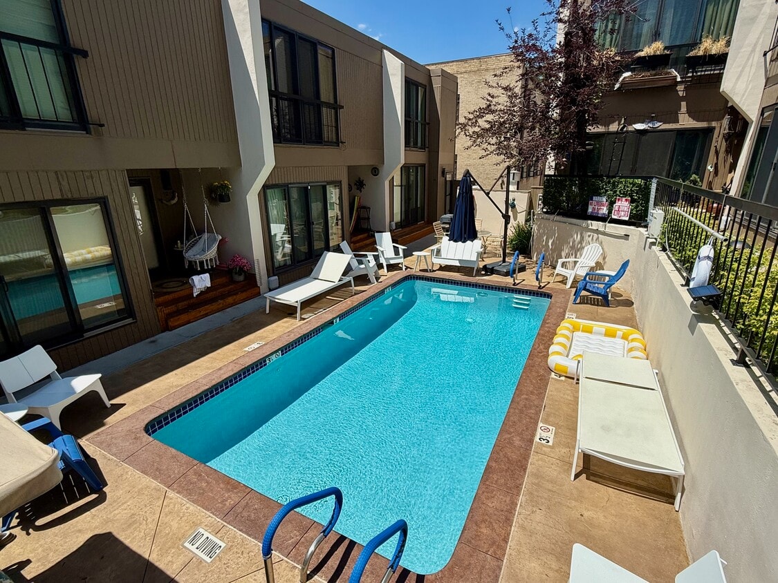 Private pool access steps from your front door! - 960 N Pennsylvania St