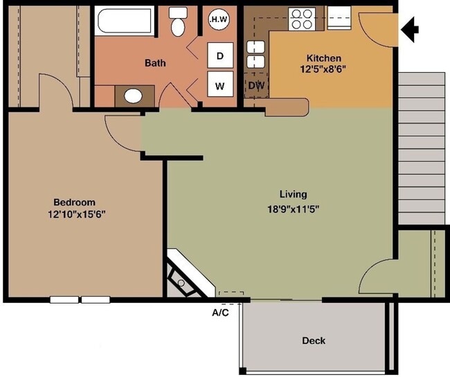 Floorplan - Audubon Park Apartments, LP