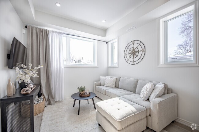 2 chambres, 1 salle de bain - 773 pi² - Salon - Chorus Apartments