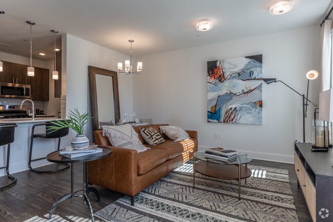 Living Room - Lakeside Row Apartments
