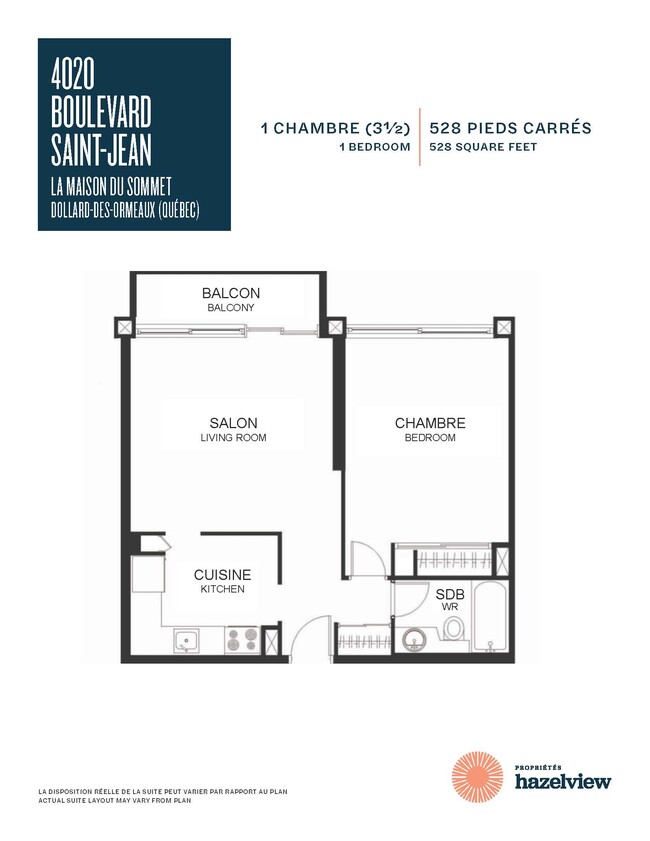 Floorplan - La Maison du Sommet