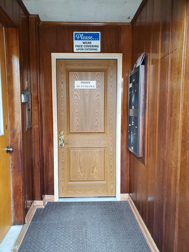 Foyer LOCKED entrance to your 2nd floor apt - 2342 S Broad St