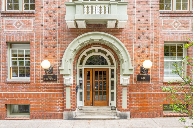 Entrance - The Wickersham Apartments