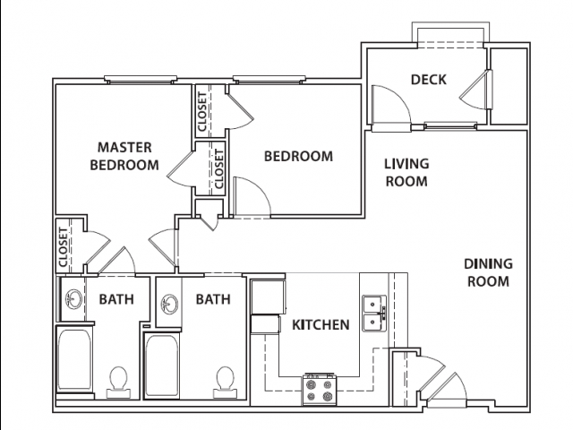 2BR/2BA - Terracina Apartments