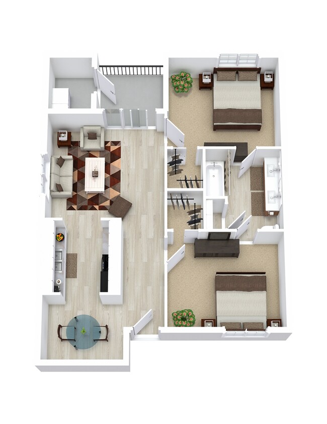 Plano de planta - The Montclair