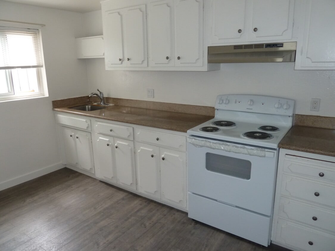 Kitchen Right Side, New Range, Hood, Flooring, Paint - 756 Green Ave