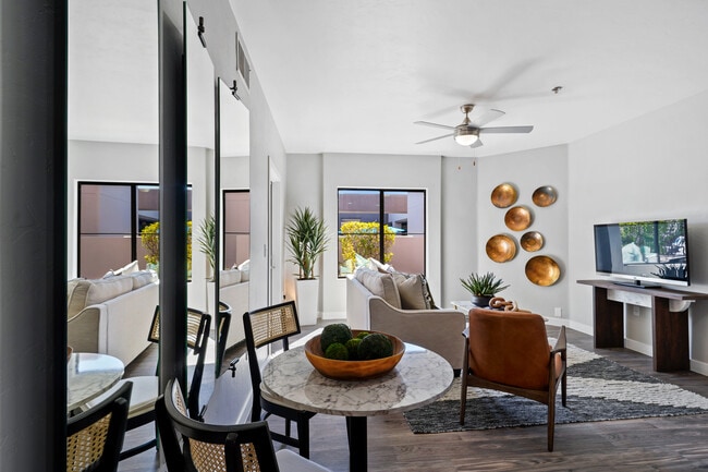 2BR, 2BA - 975SF - Living Room - Legacy Apartments at Dove Mountain