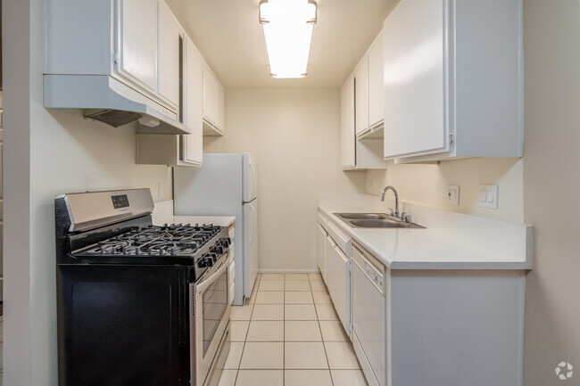 Studio - 475SF - Kitchen - Chateau Dearborn