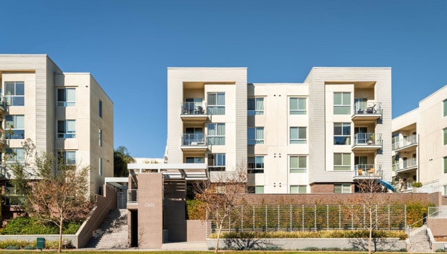 View from Bluff Creek of the Hayden Building - 12655 Bluff Creek Dr