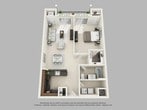 One Bedroom, Large, Premier Building