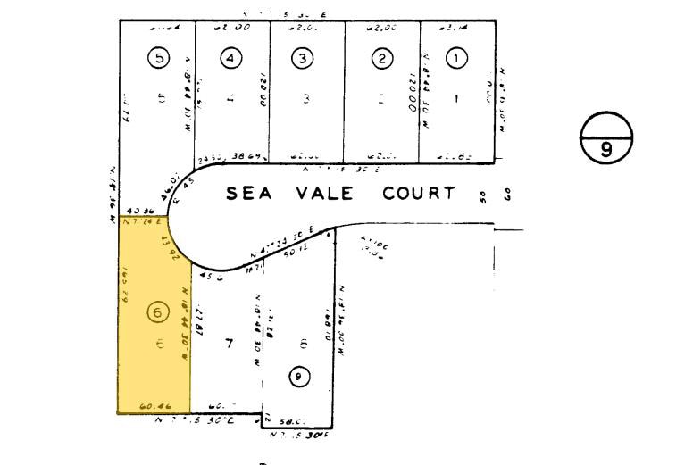 Plat Map - 546 Sea Vale Ct
