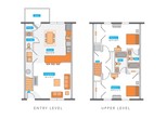 2 Bedroom x 2.5 Bathroom Townhomes