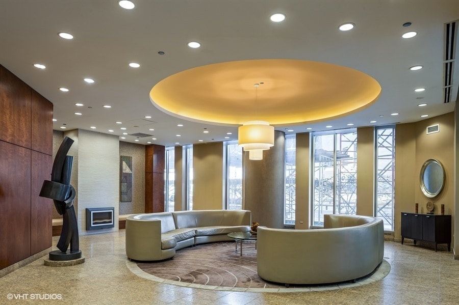 Lobby of Building - 222 N Columbus Dr