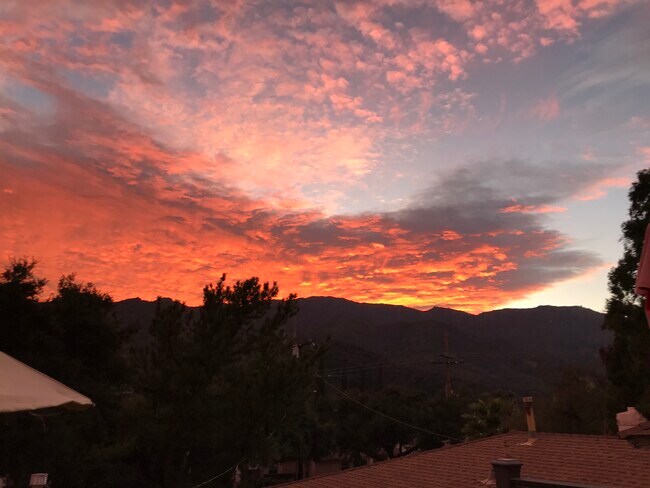 Mountain View from the Balcony - 3347 Montrose Ave