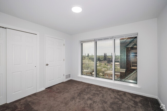 2BR, 1BA - 928SF - Second Bedroom - City View Apartments