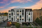 Step into a world of sophisticated urban living in this meticulously crafted 350 square foot apartment. Located in the heart of Salt Lake City, this one-bedroom haven is a testament to modern design and efficient living. As you enter, you're greeted by an open concept living area bathed in natural light, thanks to expansive windows that frame picturesque city views. The sleek kitchen is a culinary enthusiast's dream, boasting contemporary gray cabinetry, stainless steel appliances, and ample counter space for your gourmet creations. The bedroom, a serene retreat, features plush carpeting and large windows that invite the outdoors in. The bathroom is a spa-like oasis with a stylish vanity and modern fixtures. Throughout the apartment, warm wood flooring adds a touch of elegance and warmth. This thoughtfully designed space isn't just a home; it's a lifestyle choice that embraces minimalism without sacrificing comfort. Perfect for young professionals or those seeking a pied-à-terre in the city, this apartment offers the ideal blend of location and luxury. Experience the epitome of urban living in this stunning Salt Lake City gem.