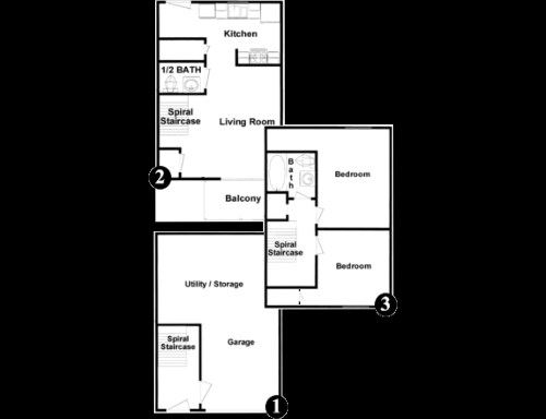 Dakota Ridge – Three Bedrooms / One and a Half baths