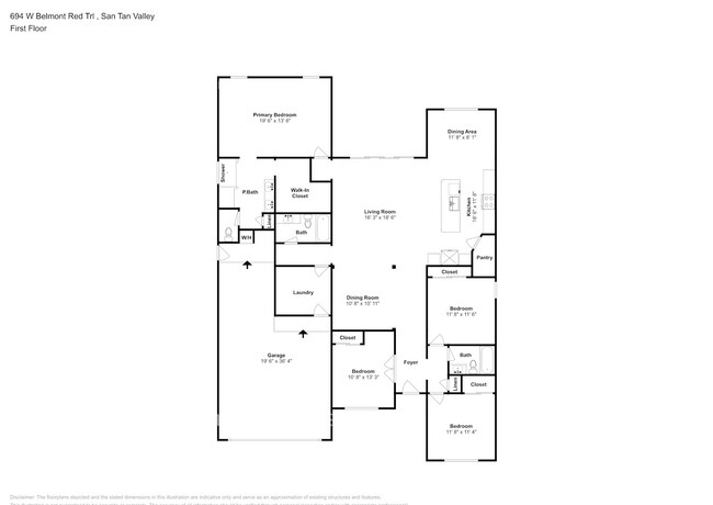 Foto del edificio - 694 W Belmont Red Trail