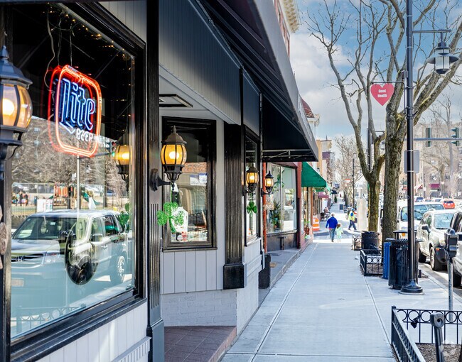 Local shopping along Beekman Ave is popular with Sleepy Hollow Village residents.