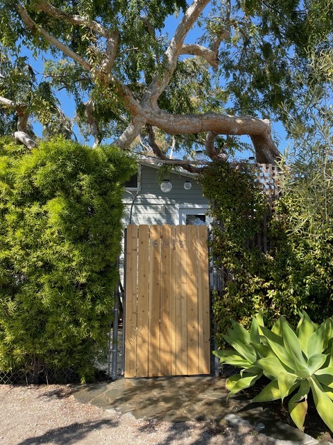 separate gated entrance rear house - 661 Westminster Ave