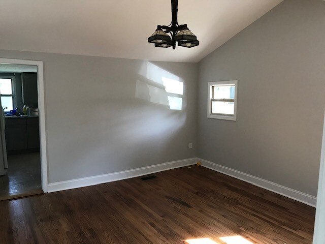 Living Room, Cathedral Ceiling - 1602 Berry Rd