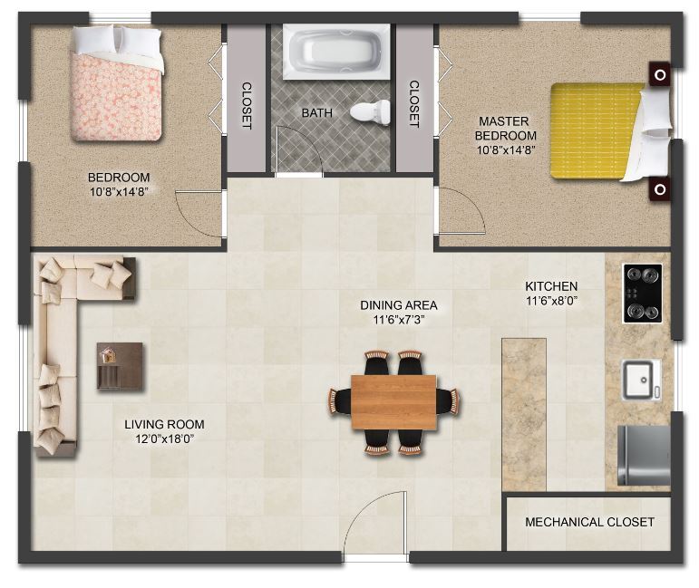 Floorplan - Villa Terrace