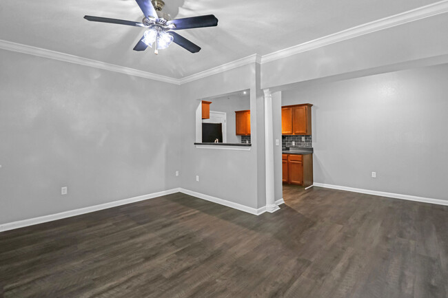 Living Room and Kitchen Highland Pointe of West Little Rock - Highland Pointe of West Little Rock