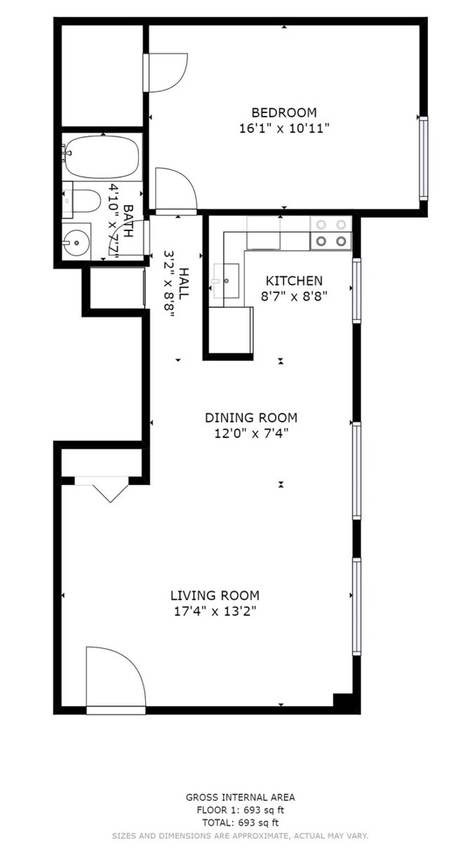 Floor Plan - 3342 S 28th St