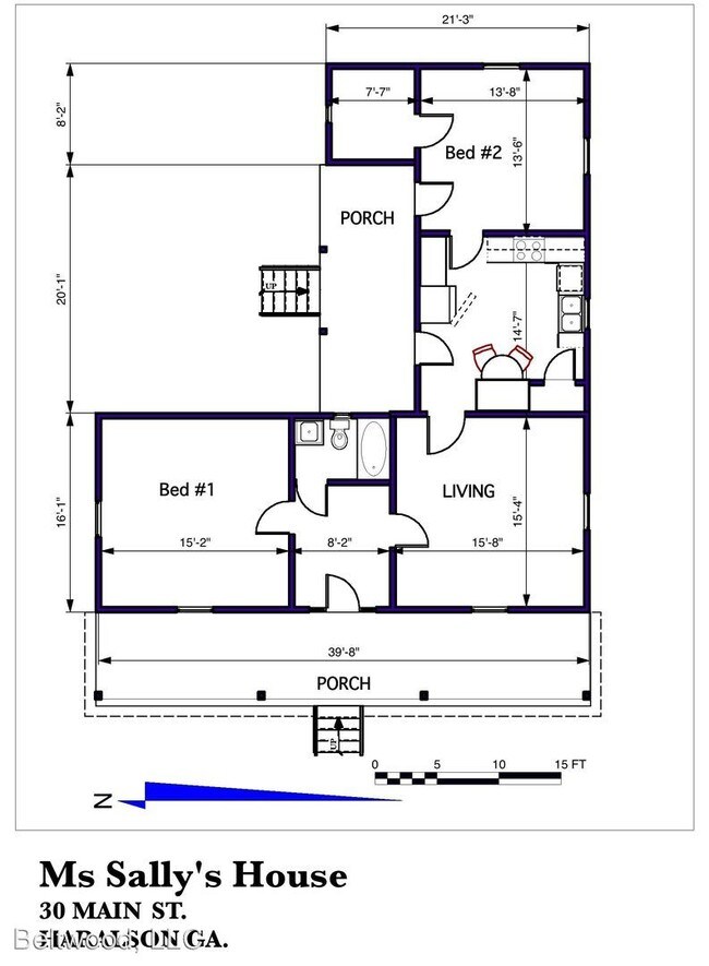 Foto del edificio - 2 br, 1 bath House - 32 Line Creek Rd.