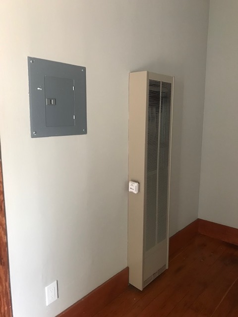 wall heater - 1406 Cherry Ave