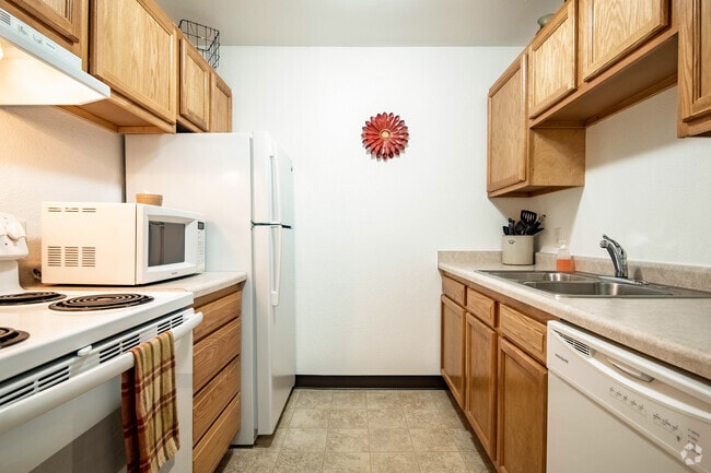 Kitchen Model - CANTERBURY COURT APARTMENTS