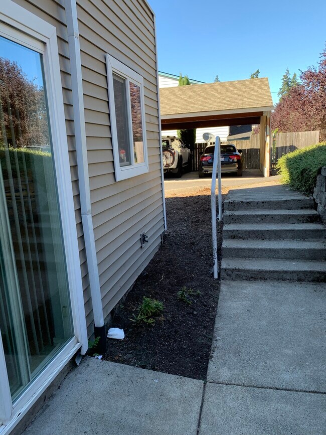 View towards Private Parking - 11899 SE Pine St
